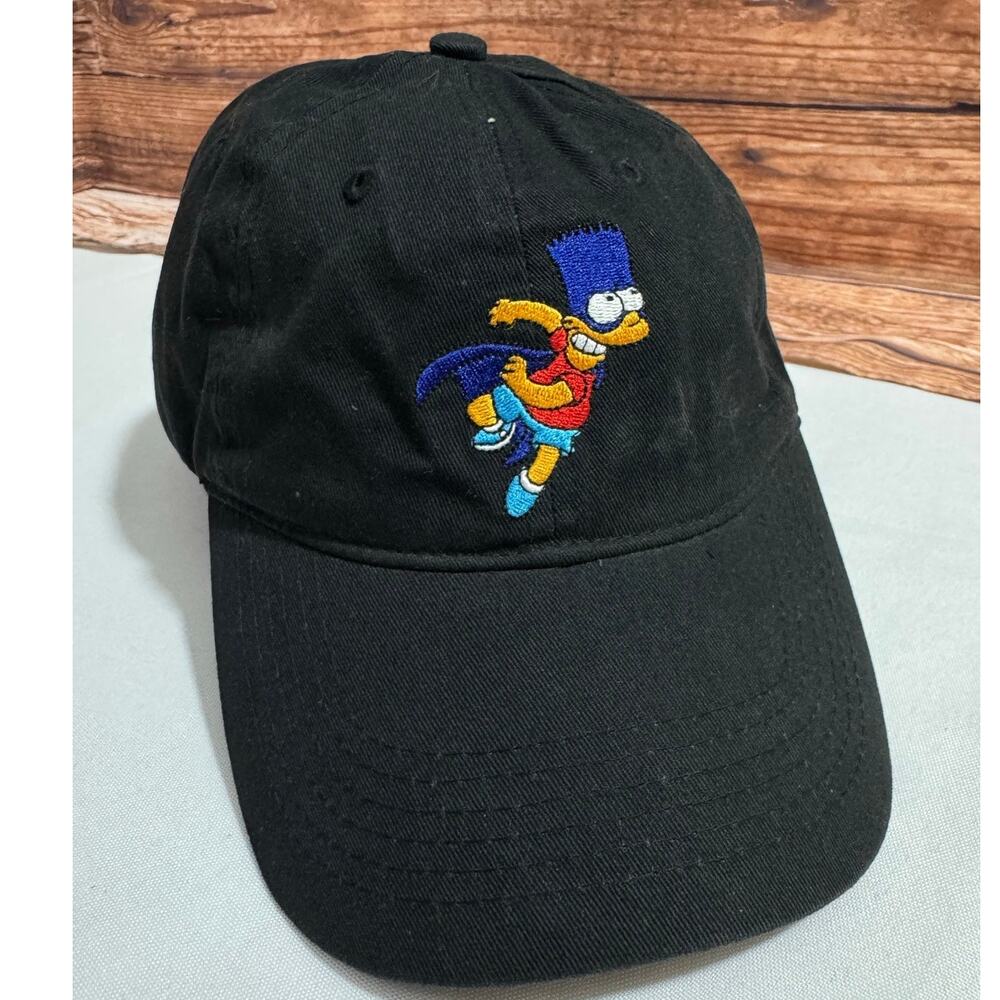 Sprayground The Simpsons Black Hat Bart Simpson Adjustable Snapback Cap